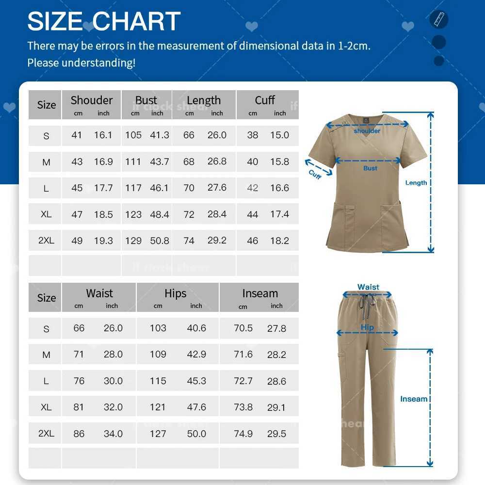 Nurse Uniform Medical Man s Suit Beauty Sn Workwear Surgical Uniforms Stretch Scrub Tops Pants Suit Doctor Surgery Overalls X2505281