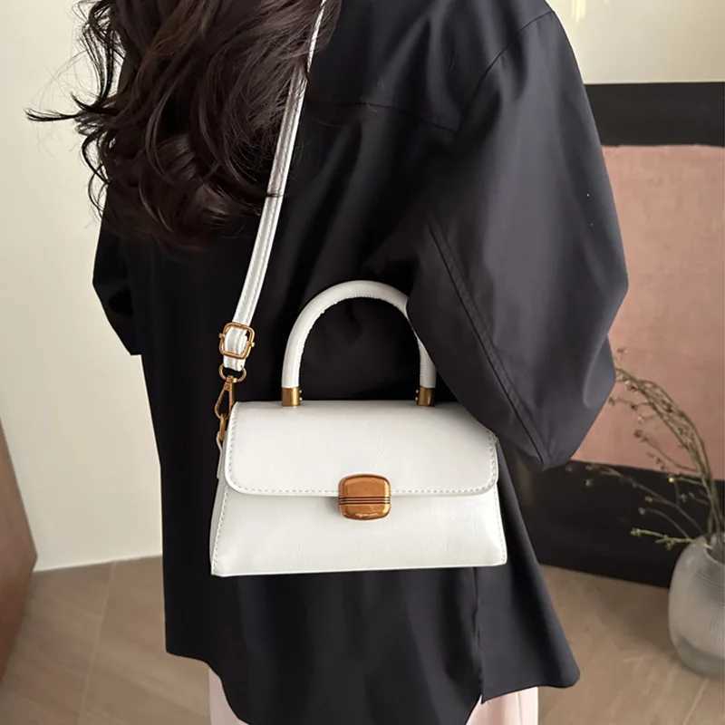 Fashion Solid Color Small Handbags Womens Top-handle Bags For Commuting Square Designer Crossbody Shoulder Bag For Gifts Y250528
