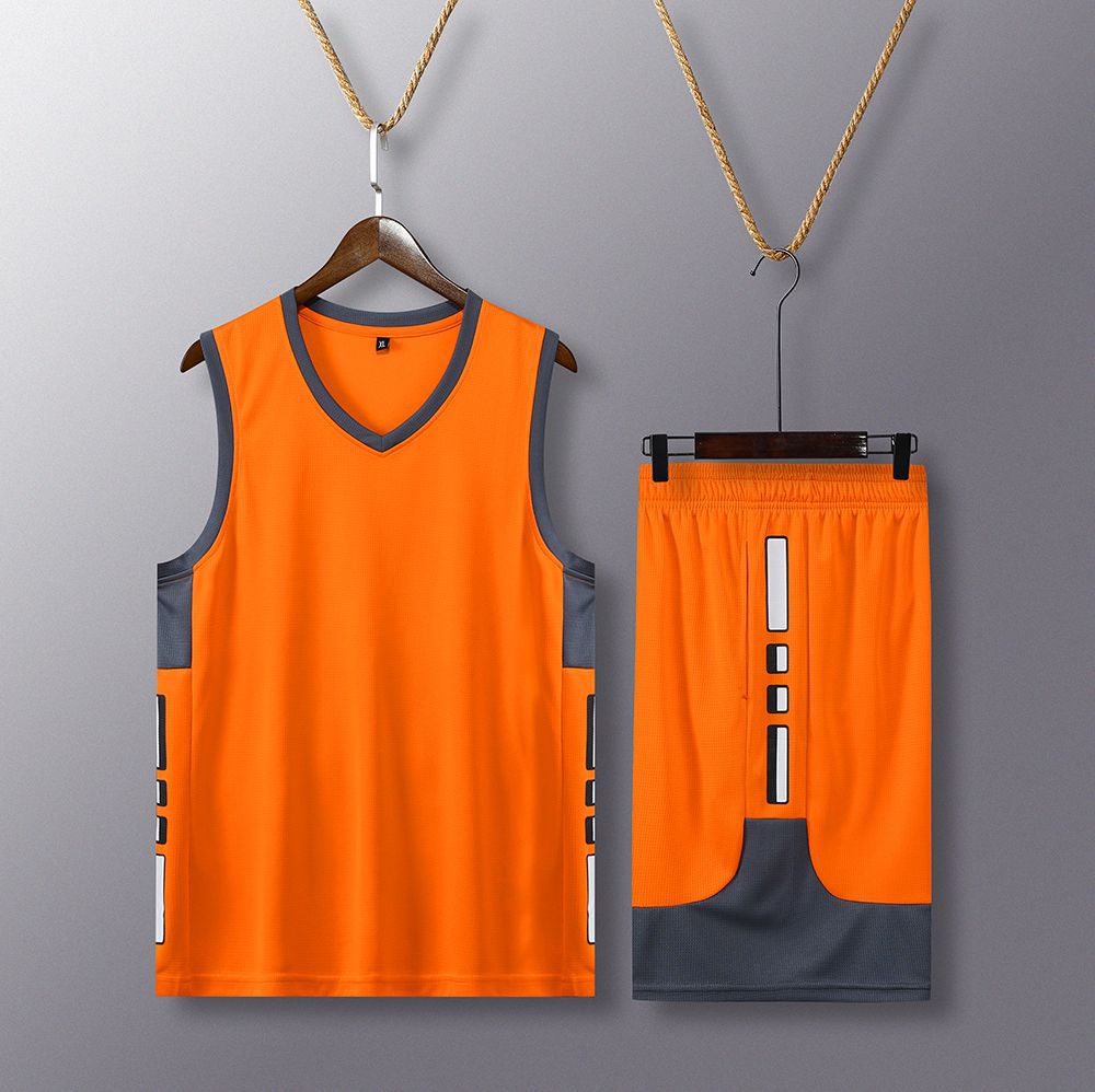 Men's custom-made basketball uniform sets, men's basketball jerseys, new men's competition team uniforms, custom-made men's traini