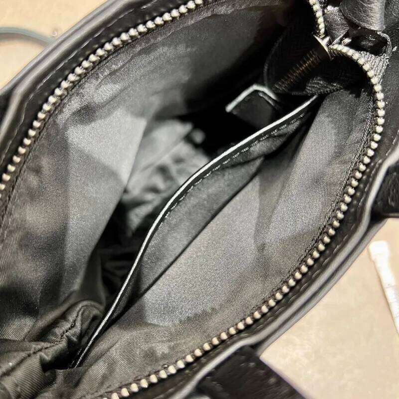 Natural Handbags Small Women's Vintage Genuine Leather Bags For Women Shoulder Crossbody Bag Black Cowhide Purse