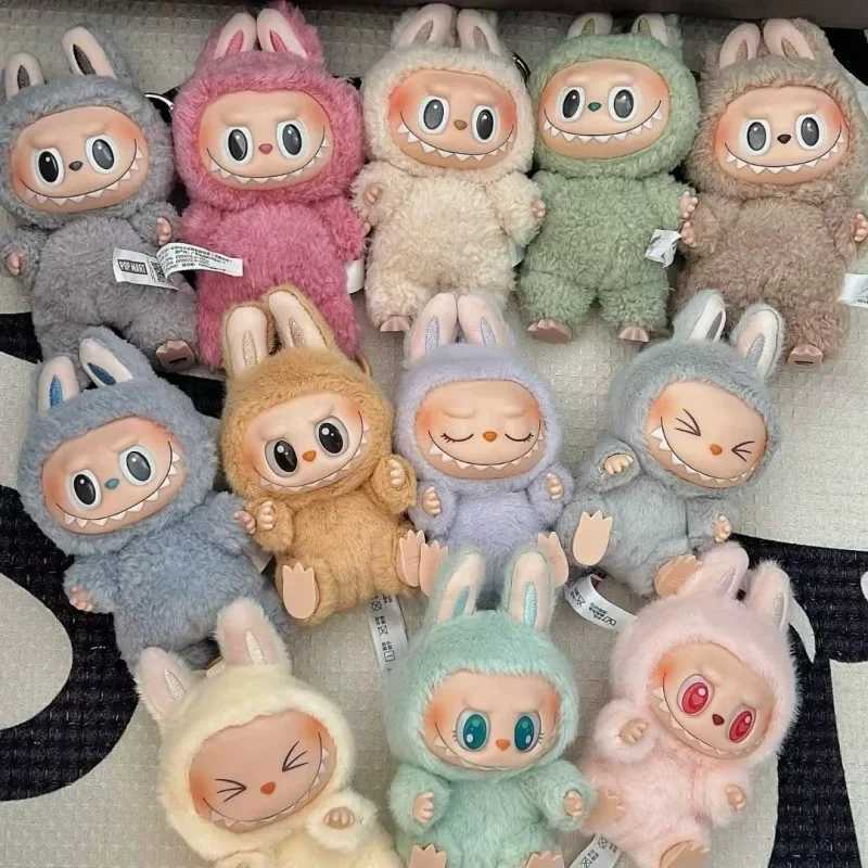 Labubu Blind Box Kawaii Monster Series Labubu aron Pendant Doll Monster Keychain Birthday Christmas Gift X250528