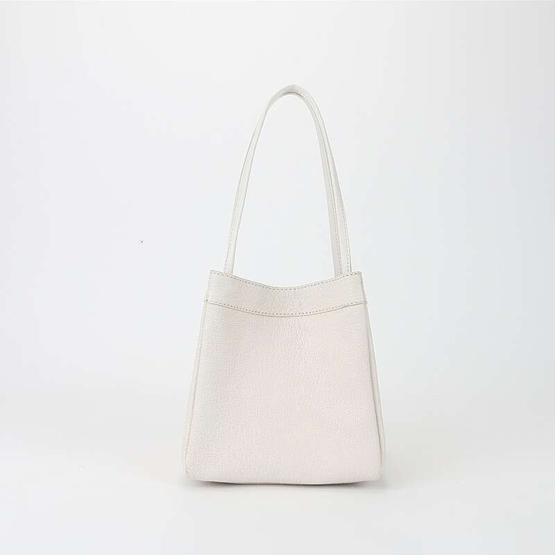 2023 New Small Square Goat Simple Fashion Versatile Handbag Genuine Leather Women's Bag