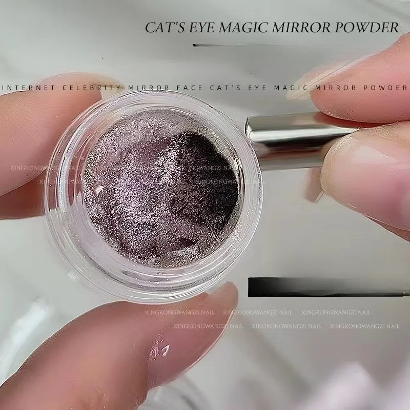 Moonlight Magic Mirror Powder Magnetic Mirror Cat Eye Nail Powder Matching DIY Nail Art Decoration Chrome Nail Salon Exclusive 250523