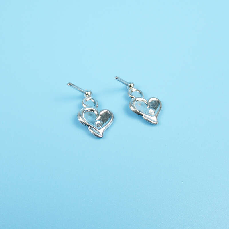Silver Music Earrings Pendant Toy Doll Accessories Plastic Electroplated Jewelry 500g