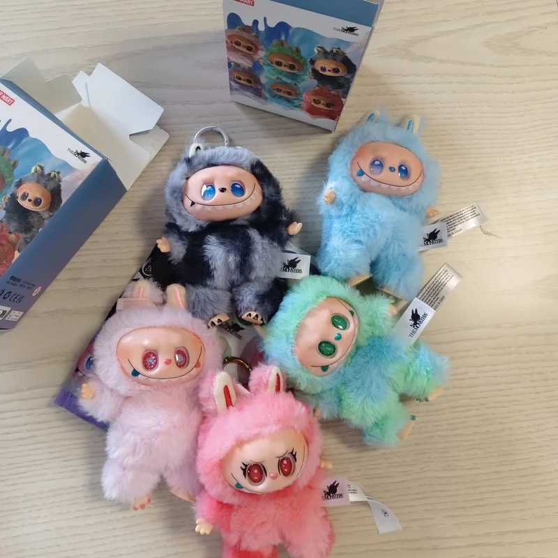 Labubu V3 15cm High Quality Series Vinyl Plush Pendant Blind Box Face Doll Action Figure Keychain Gift X250528