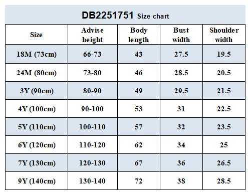 Dave Bella Girls Baby Dress Summer Casual Sweet Cute Print Childrens Cotton Princess Dress Party Outdoor Seaside DB2251751 X250528