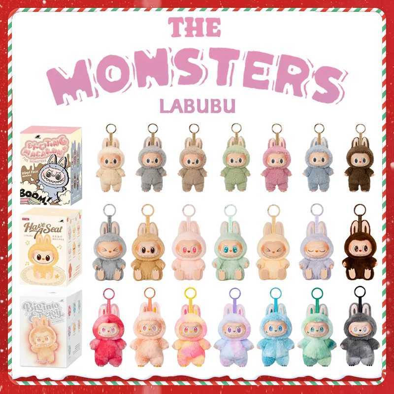 Labubu V3 Big into Gift aron Enamel The Monsters Face Blind Box Pvc Figurine Tabletop Ornament Kawaii Surprise Blind Box Toys X2505281