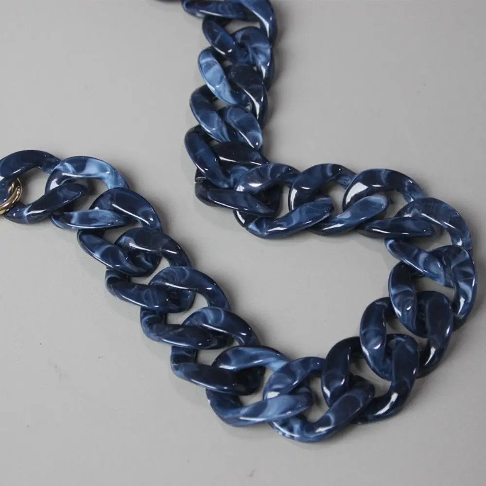 Women Acrylic Resin Bag Chains Shoulder Bag Straps Detachable Handbag Clutch Chain Purse Chain Belt Replacement Bag Accessories 250528