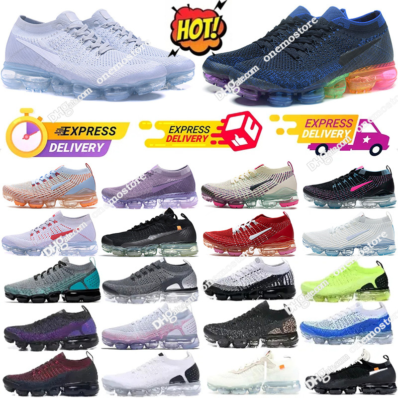 VM Fly 2.0 1.0 Running Shoes Men Sneakers Chinese New Year White Pure Platinum Black Metallic Gold Dark Grey Animal Pack Zebra Bred Women Breathable Designer Trainers