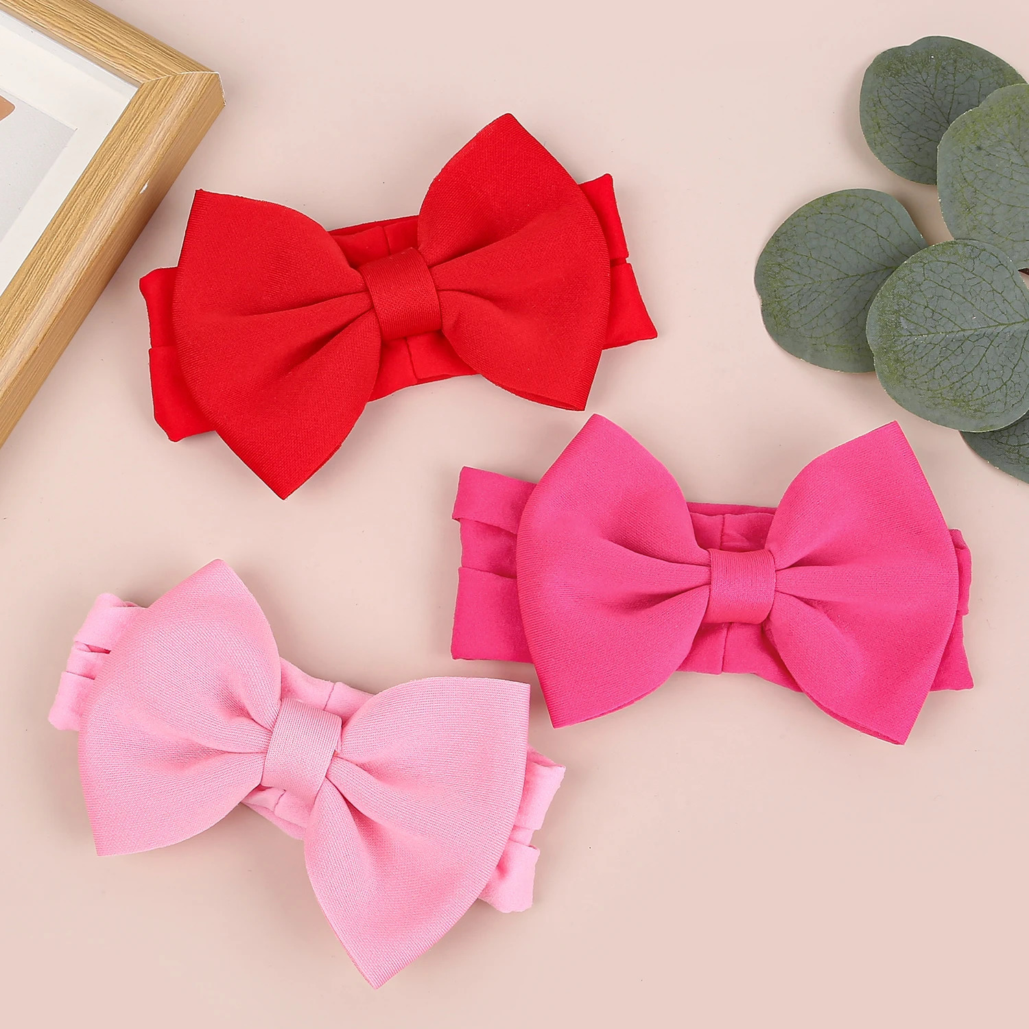 3PCS Baby Headbands Elastic Soft born Hair Bows Headbands for Baby Girl Children Turban Infant Headband Hair Accessories 250528