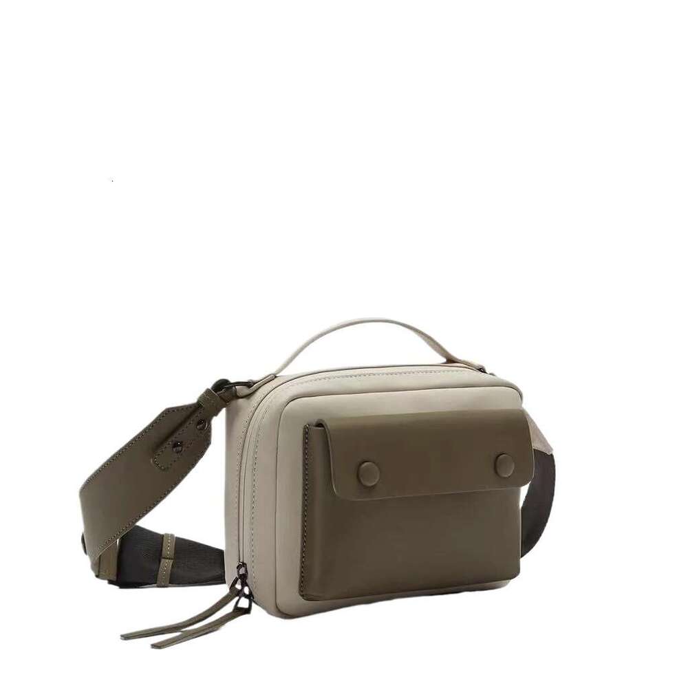 Designer Bag Famous Brands Crossbody Bags For Men Fashion Simple Design Patchwork Handbags And Purses Wide Strap Square Casual Messenger Bag