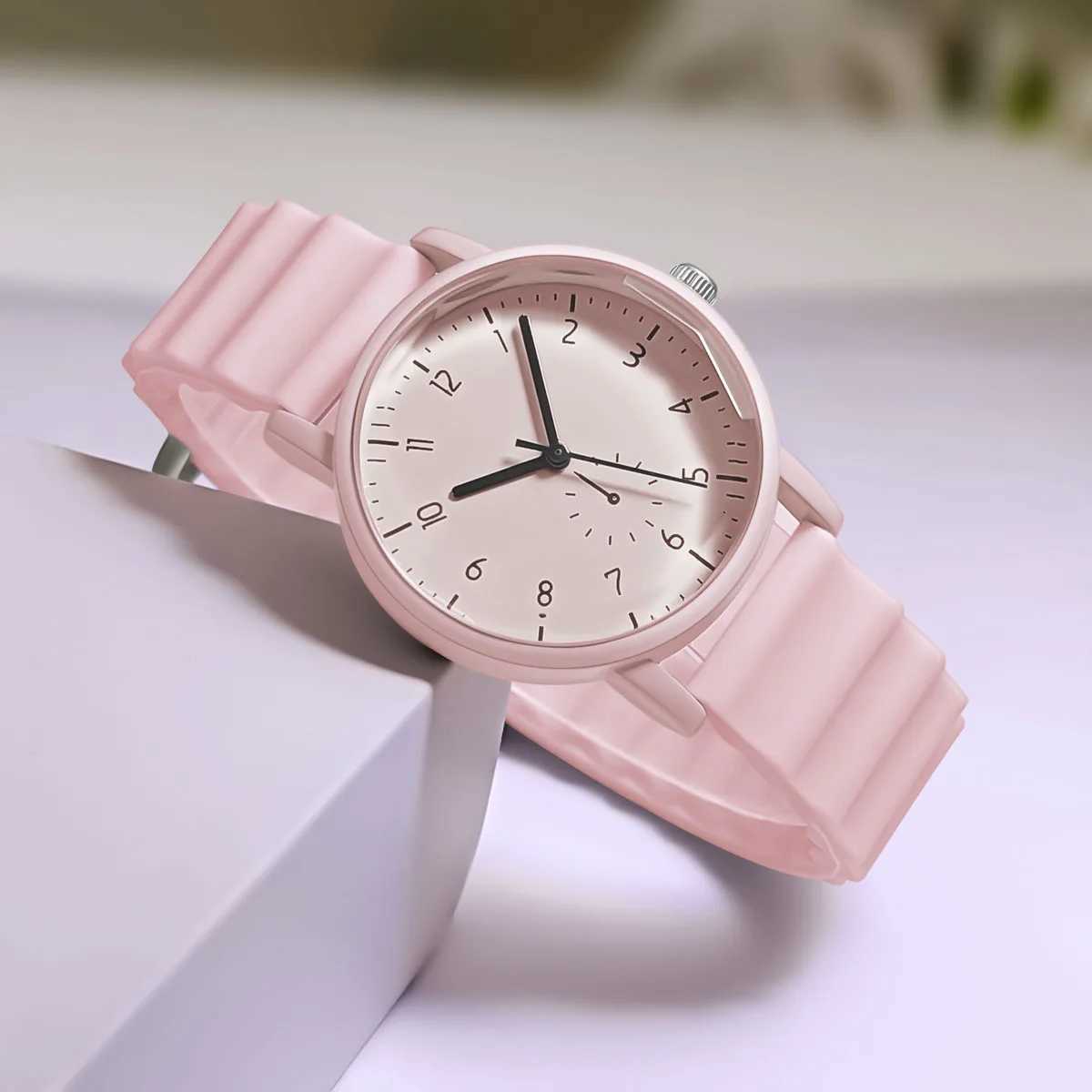 Luxury Brand Womens Watch Silicone Strap Wristwatch Women Quartz Watches Clock Gift Reloj Mujer relogios feminino XJ250527