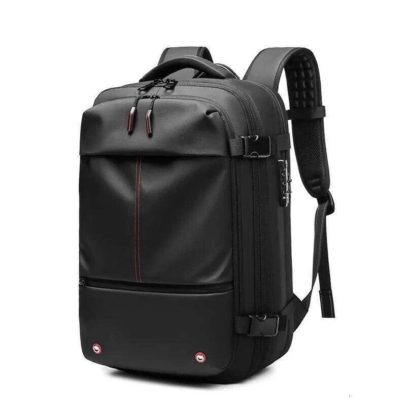 Travel Men inch Laptop vacuum compression Business Large Capacity school Backpack expand outdoor backpack
