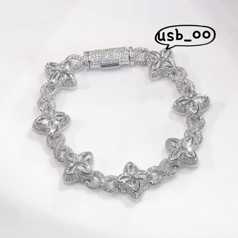 Miami Cuban style hip-hop moissanite cross necklace with infinity symbol unisex designer jewelry
