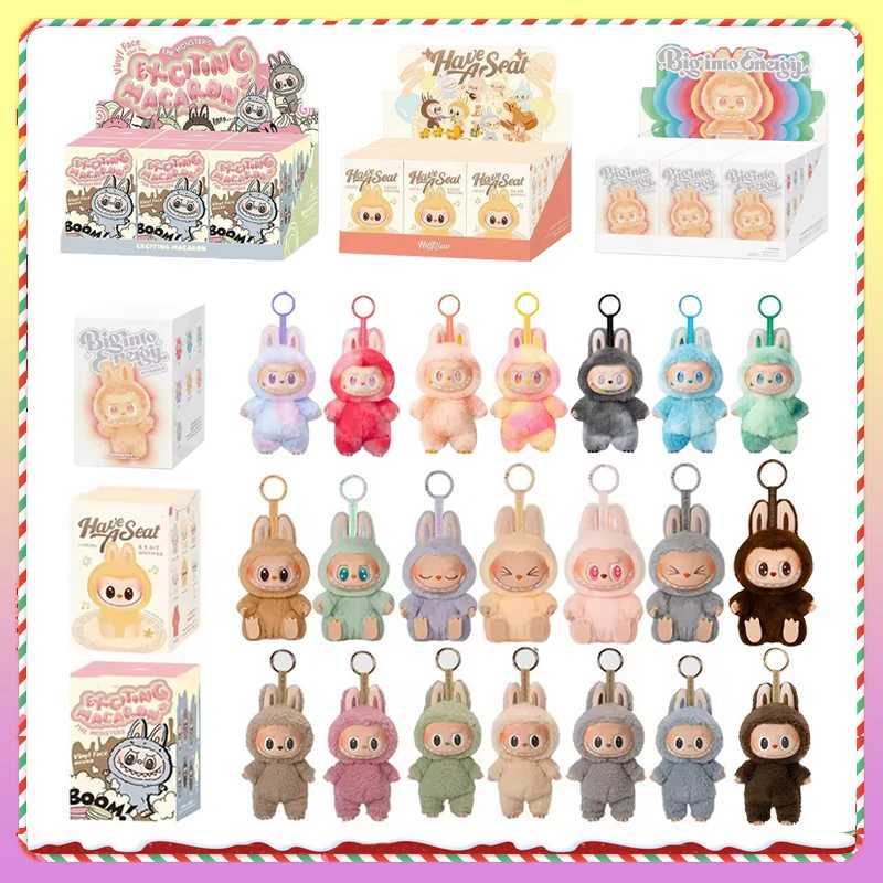 For Labubu beat aron Enamel The Monsters Face Blind Box Pvc Figurine Tabletop Ornament Kawaii Doll Kid Birthday Gift X250528
