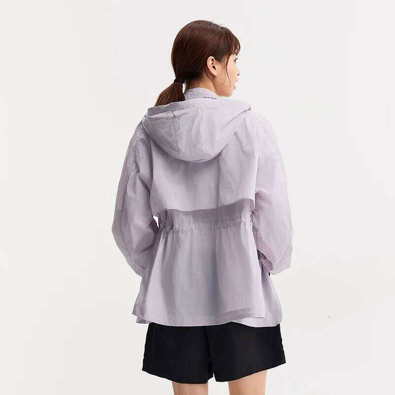 Semir Outerwear Women Mid-long Style Cool Feeling Sun Protection, Waterproof and Windproof New Summer Jacket