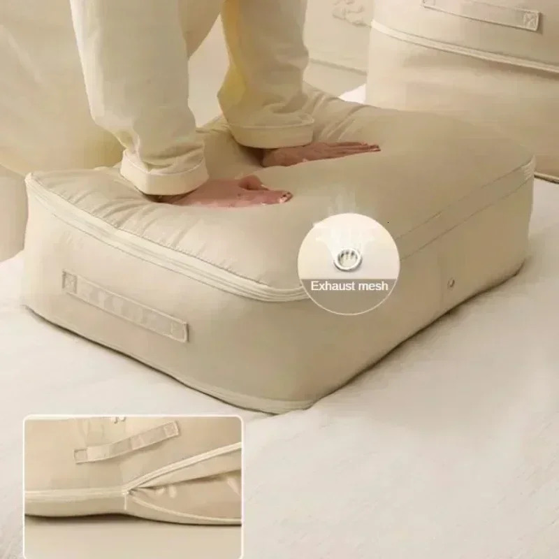 Compressible Packing Travel Storage Bag Cubes Waterproof Suitcase Nylon Portable with Handbag Luggage Organizer Tidy Travel Suit 250526