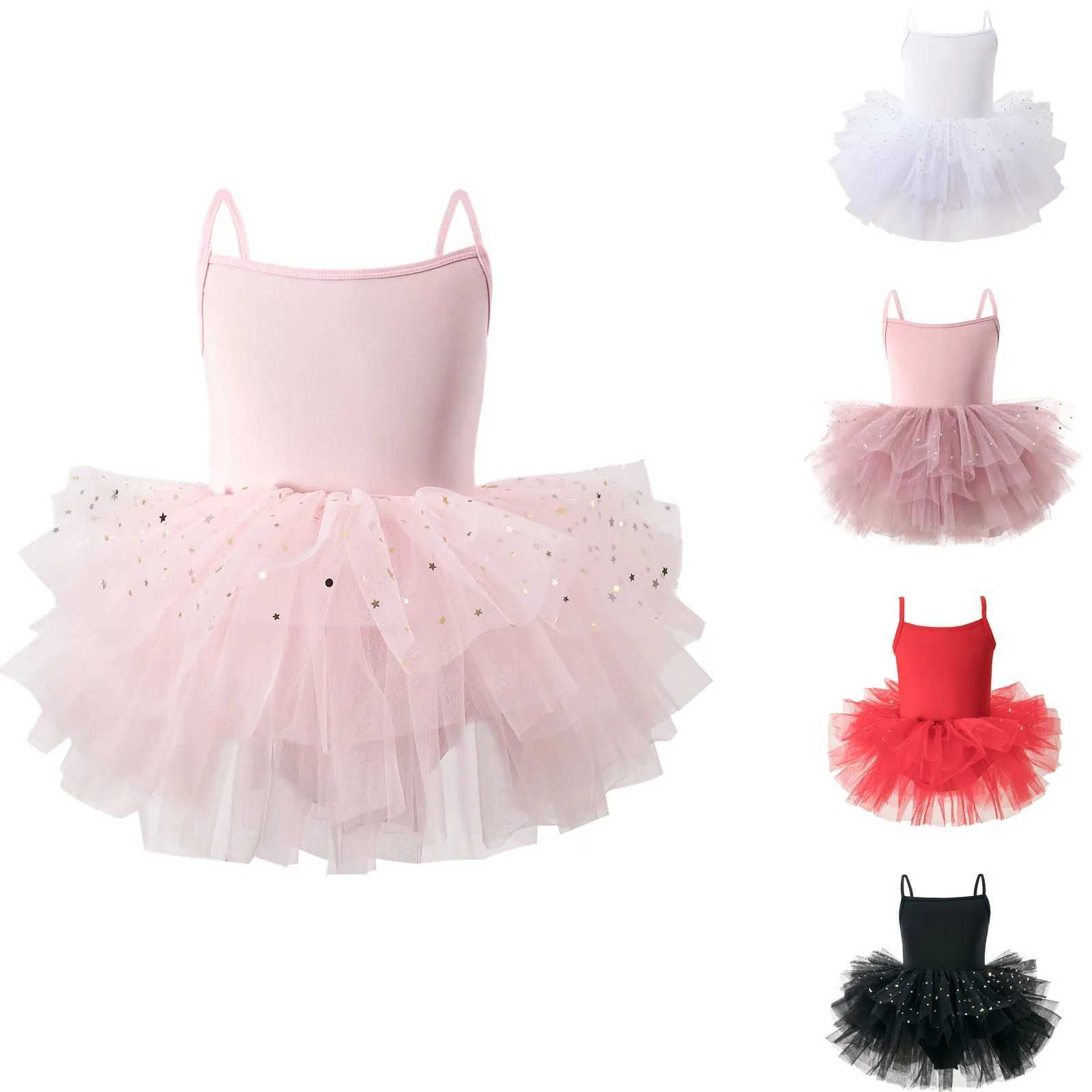 New Girl Ballet TuTu Dress 1-8 Yrs Fashion Professional Kids Dancing Party Dresses Performance Costume Princess Wedding Dress X250528