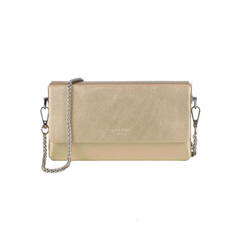 Women's crossbody bag shoulder bag 2025 New Korean Style Simple Trendy Solid Color Box Fashion Versatile Textured Chain