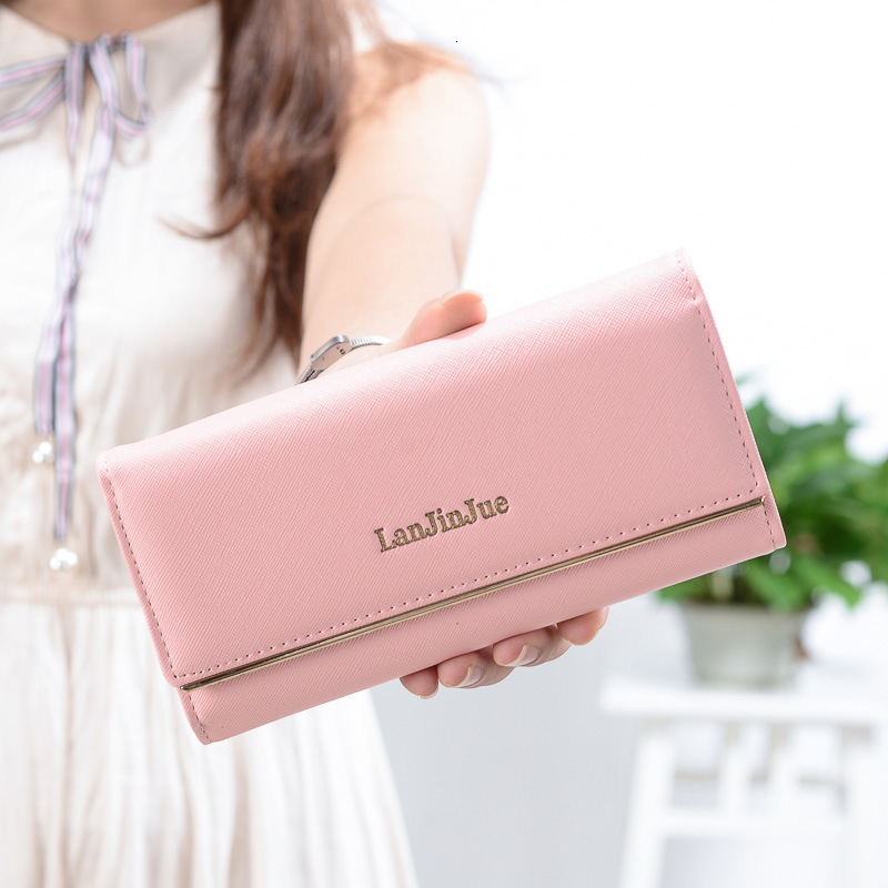 Free shipping designer wallet Qiman Poetry Long Style Large Capacity Women's 70% off Wallet Handbag Silver Bag