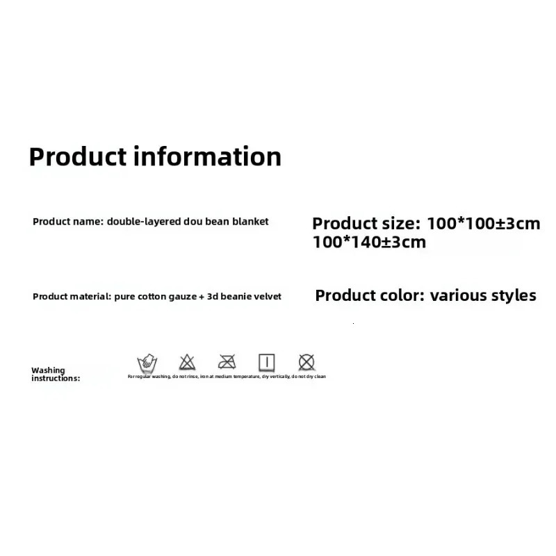 Doudou Blanket A Pure Cotton Gauze Soft Baby Bath Towel born Bag Single Childrens Quilt Spring and Summer Baby Quilt 250527