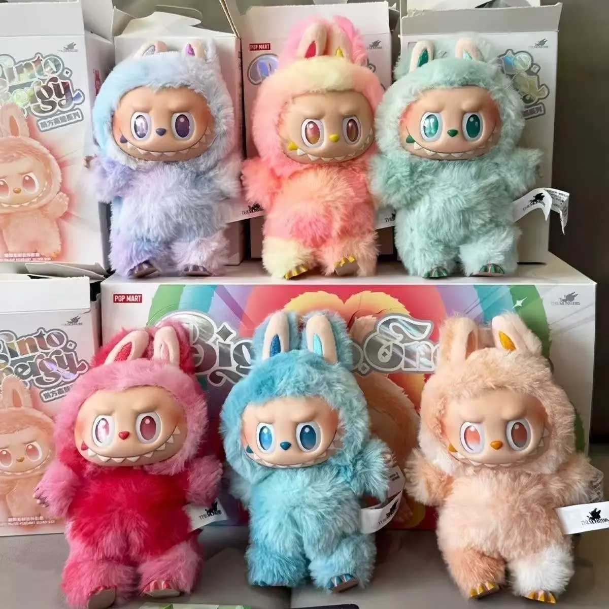 New Labubu Big Into Energy 3.0 Vinyl Blind Box Plush Cartoon Creative Labubu V3 Mysterious Box Bag Pendant Girl Birthday Gift X250528