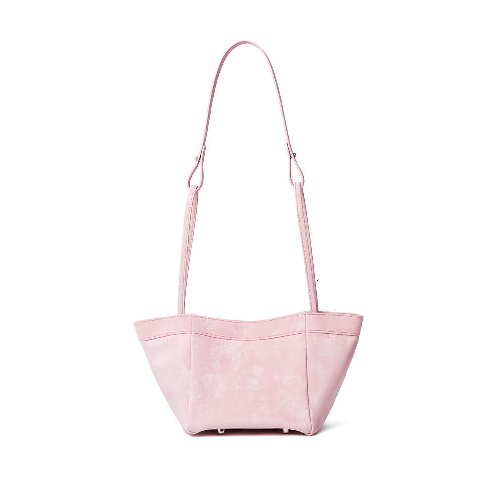 for Women Chinese Style Gradient Velvet Satin Genuine Leather Small Square Single Shoulder Crossbody Wing Basket Women's Bag