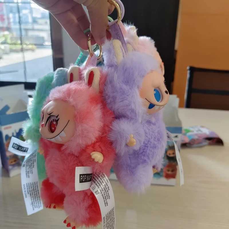 Labubu V3 15cm High Quality Series Vinyl Plush Pendant Blind Box Face Doll Action Figure Keychain Gift X250528