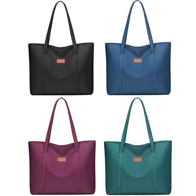 Large Capacity Canvas Tote 2025 Oxford Handbag New Women's Simple Shoulder Designer Bags Fashion Eco Bag
