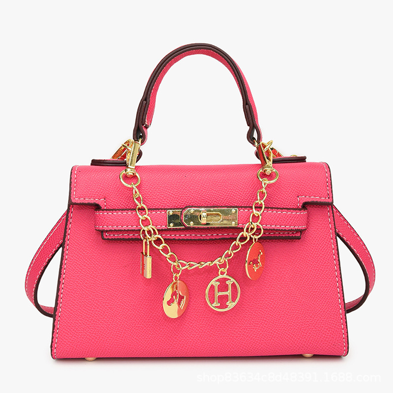 High-quality Brand, High-quality New Style, Free Delivery, Designer Brand Bag 2025, New Multi-functional Handbag, Lock, Pendant, Single-shoulder Crossbody Bag