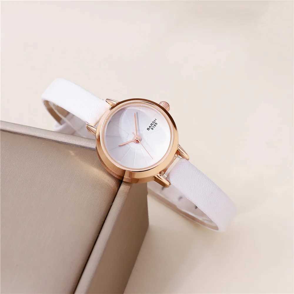 fashion slim leather lady quartz casual watch XJ250527