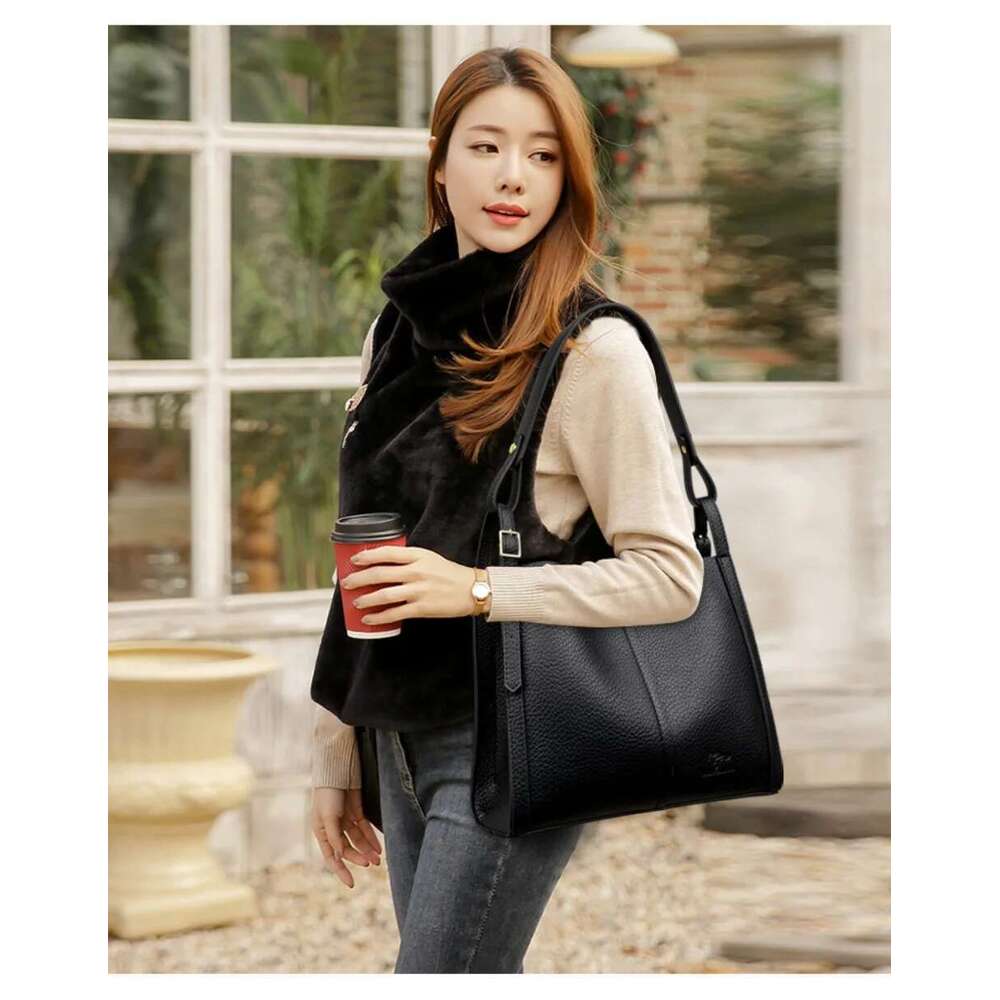 Hand Top-Handle Bags for Women 2025 High Quality Pu Leather Purse Ladies Shoulder Crossbody Bag Medium Casual Tote KAIDIFEINIROO