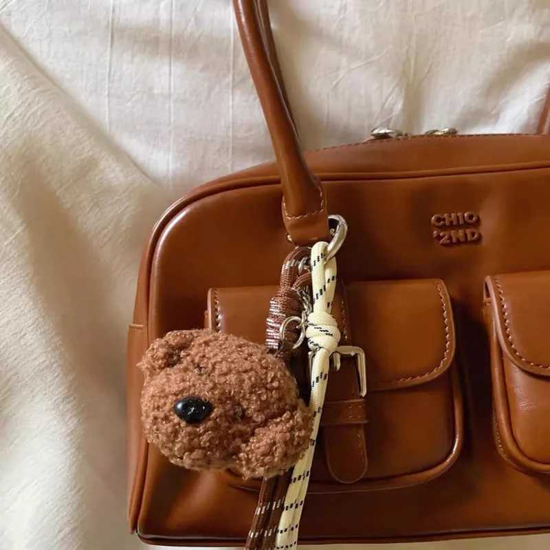 Maillard Vintage Boston Bag Samba Pillow Bag Women Commuter Tote Shoulder Bag Daily Collocation Gifts For Girls Y250528