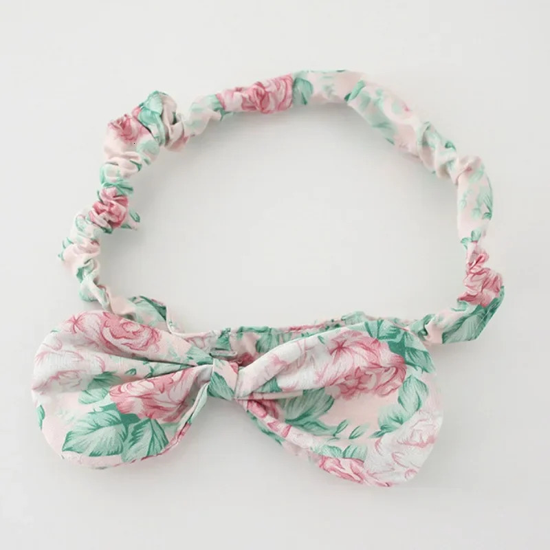 Family Matching Outfits Spring Long Puff Sleeves Floral Baby BodysuitSquare Collar Dress with Bowknot for Twins Girls H4408 250528