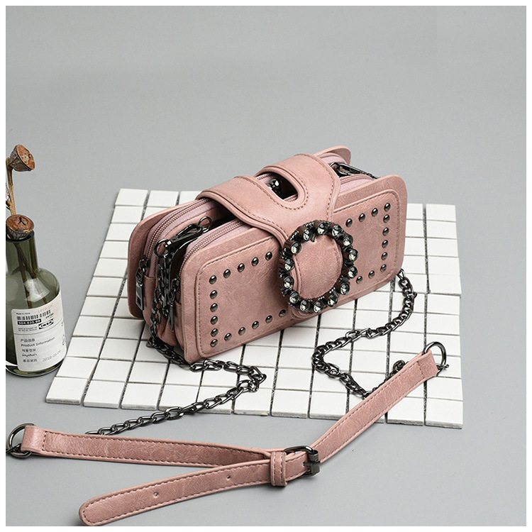 High quality brand high-quality new style free designer bag single shoulder crossbody bag rhinestone European and American retro bag brand new free de