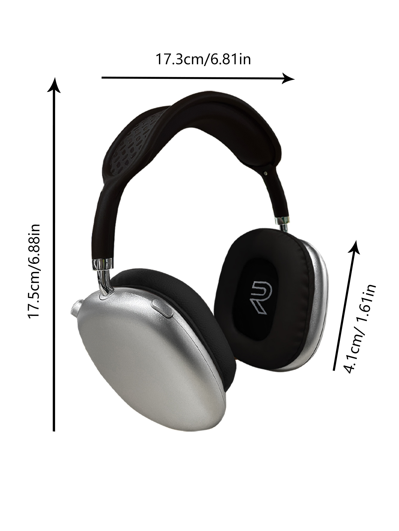 All-New Rotating Over-Ear Bluetooth Headphones with Stereo Surround Sound, Hi-Fi Audio Quality, and Extended Battery Life