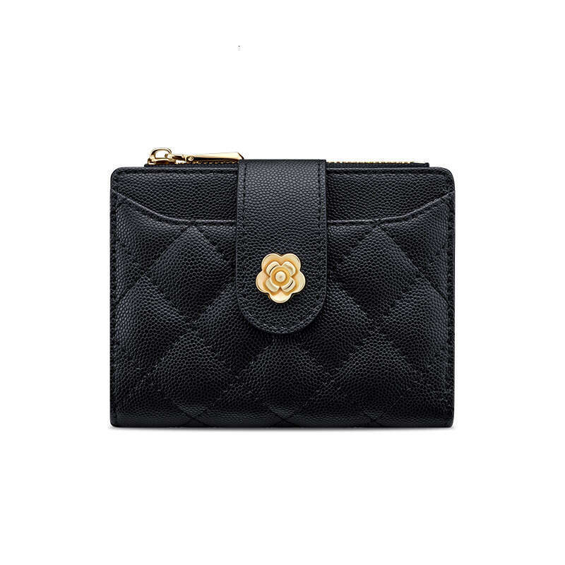Genuine Leather for Women New Multi-Card Slot Holder Coin Purse High-End Exquisite Mini Card Clip Wallet