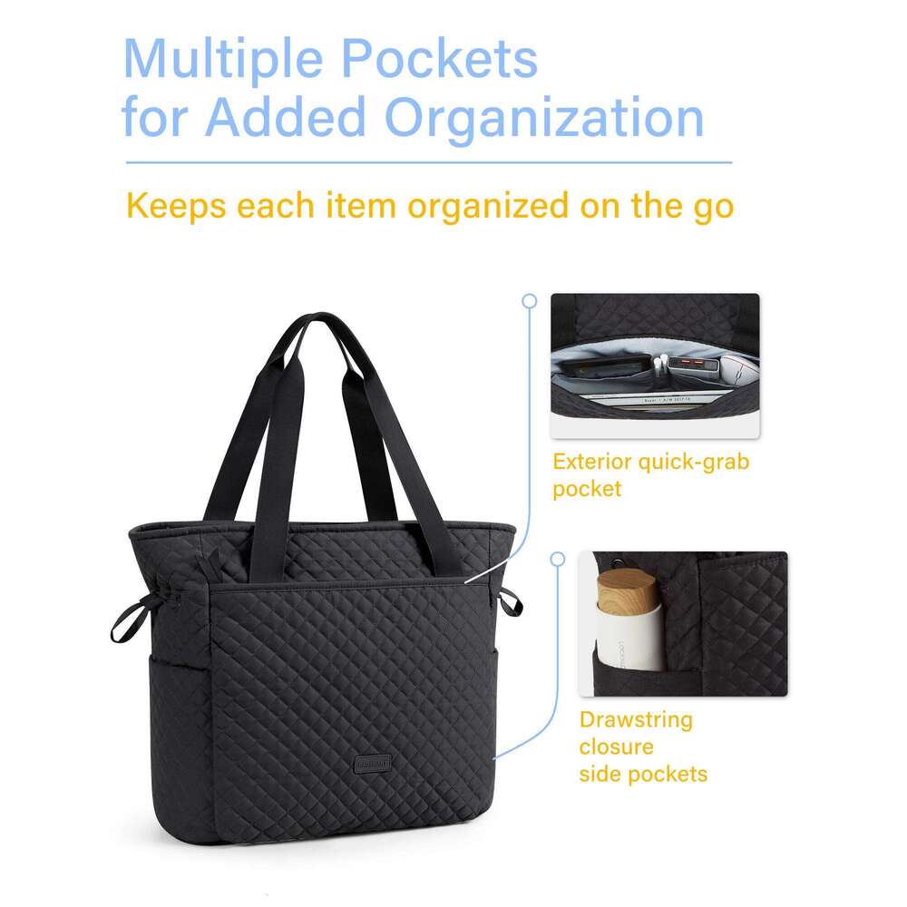 25L Large Women Tote Bags BAGSMART Top Handle Handbags Light Overnight Shoulder Bag For Work School Travel