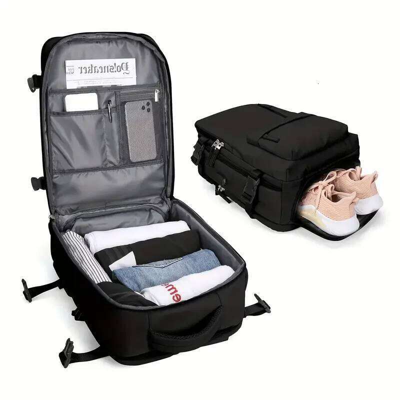 Large Capacity Shoulder Tablet Backpack, Multifunctional Lage Backpack Short Trip Travel Bag
