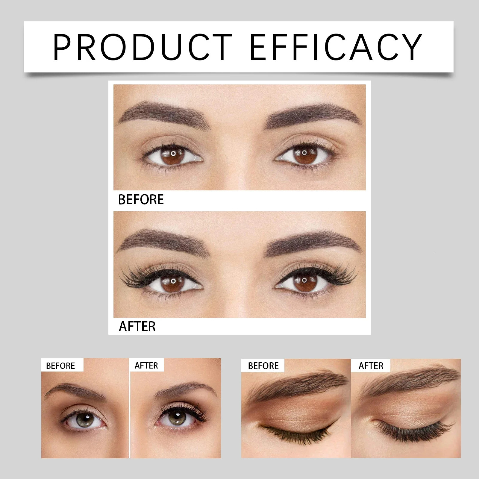 serum 7 days of real eyelashes are fluffy and curled 250523