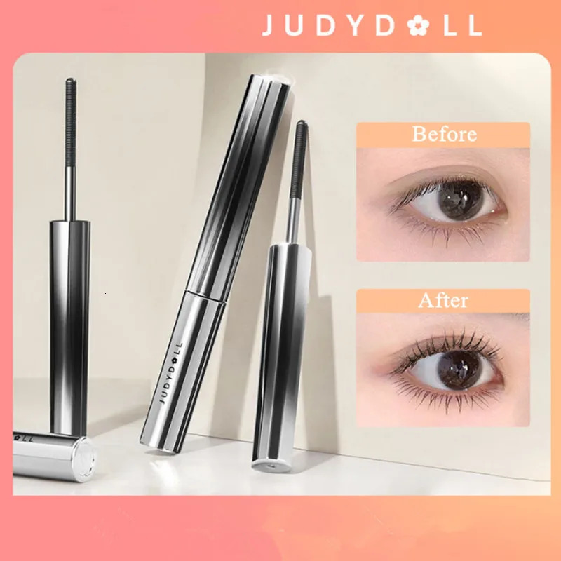 Judydoll Lashes Mascara Waterproof Silk Fiber Mascara Black Long Curling Eyelash Extensions Sexy Eyes Makeup Cosmetics 250523