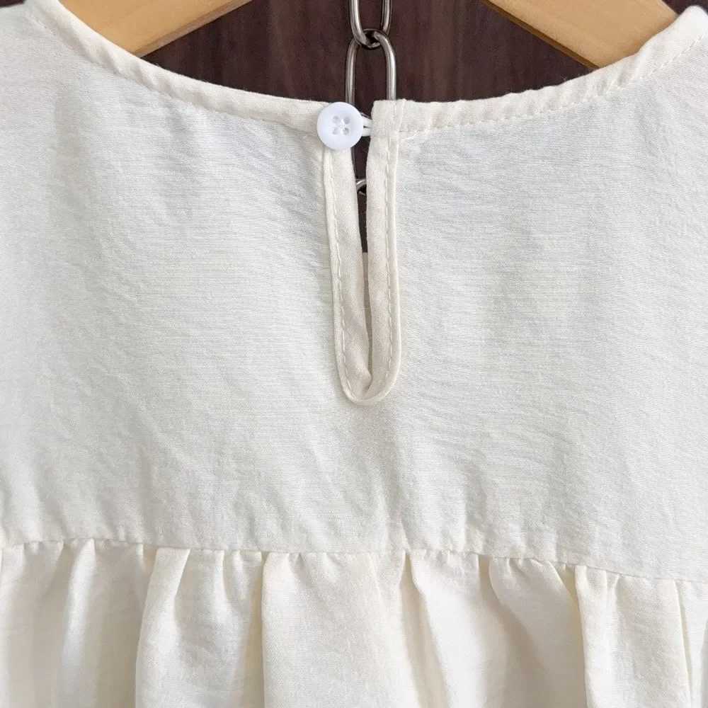 Bear Leader Summer Sleeveless Lace Girls Clothes Korean Color Block Spliced Princess Dress 4-7 Years Plain Casual Kids Outfits X250528