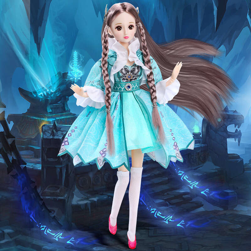 2024 New Little Dance Princess Tang San Doll Toy Girls Children's Dress-Up Set Birthday Gift