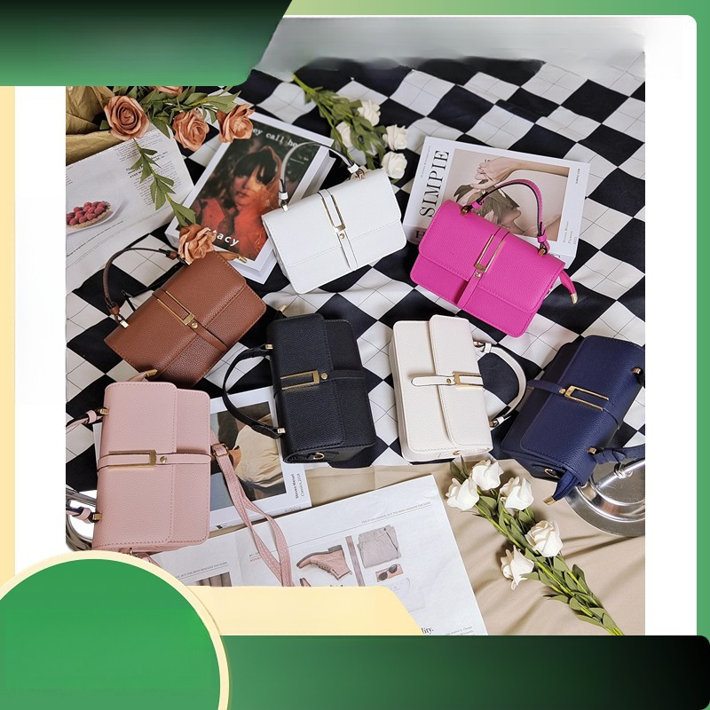 Top quality brand high-quality new style free designer bag new fashion bag lychee texture crossbody bag fashionable texture armpit bag new free design