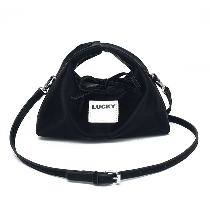 Free Shipping Designer Bag Fashion Personality Niche Simple Hand-held Dumpling Bag Versatile Commuting Soft Leather Texture Crossbody Bag For Womenhan