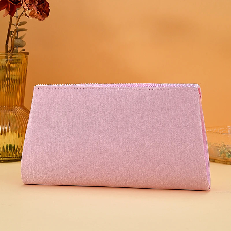 pleated cover envelope purse hand bags clutch bag evening shoulder bags for women Wedding Dinner Party bag 250526