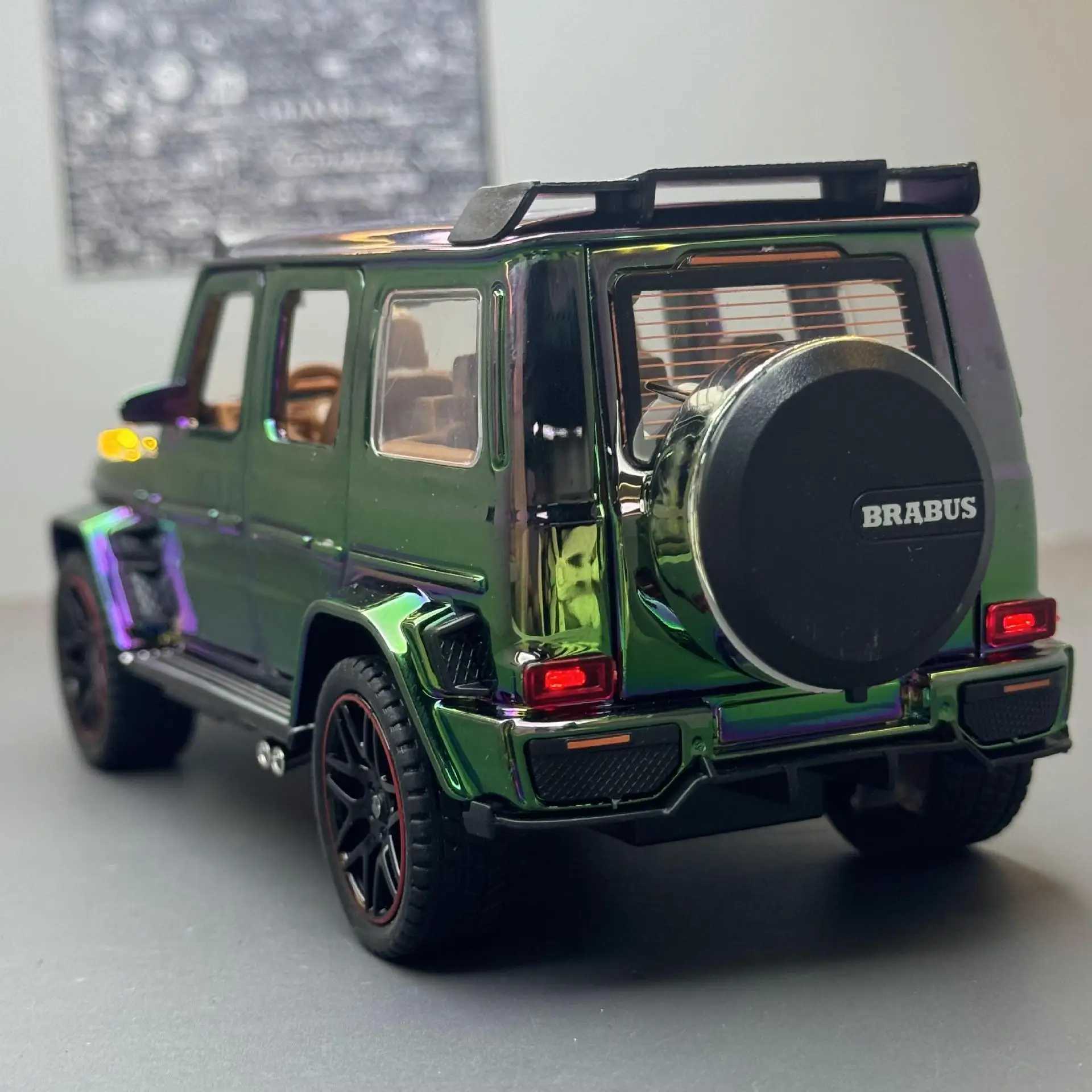 Simulation 1 32 Benz G800 Electroplated Version Alloy Car Diecast Metal Model Home Interior Decoration Kid Gift Birthday Present R250528
