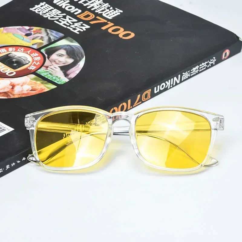 SHINU brand polarized anti blue light yellow lenses glasses for men and women driving eyeglasses night vision fishing eyeglasses W250528