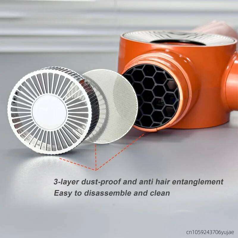 2025 High-Speed Bladeless A Rotational Speed Of 120,000 Rpm, Professional Hair Dryer With High Power