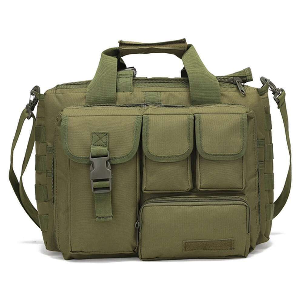 Sling Shoulder Mult-Pockets Military Carry Bag Multi-Functional MOLLE For Hunting Climbing Cycling